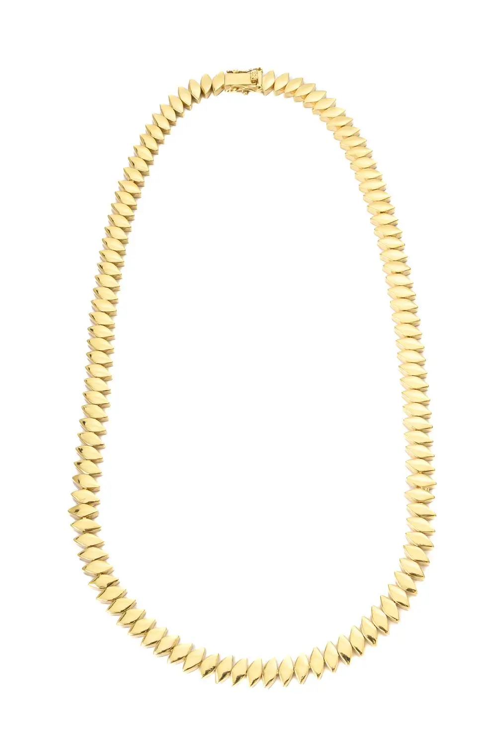 Colar Espetinho com Banho em Ouro 18k