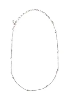 Choker Mini com Banho em Ródio Branco