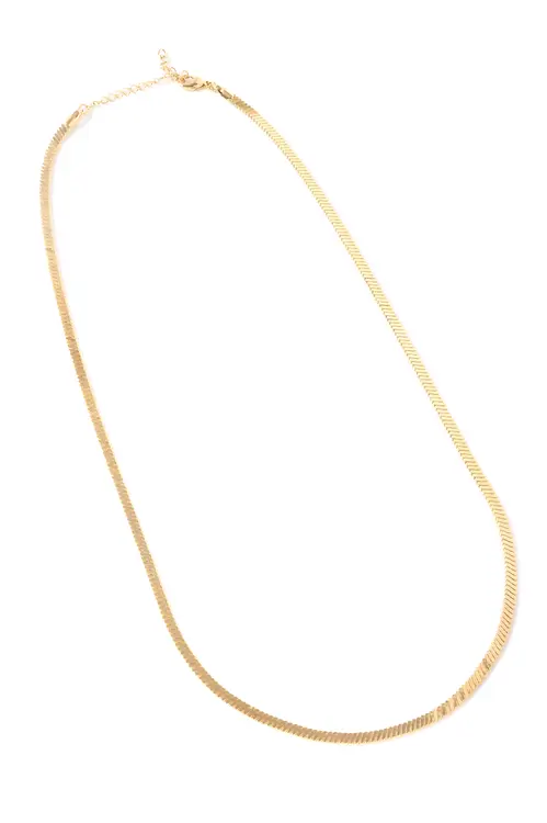 Colar Fitinha com Banho em Ouro 18k