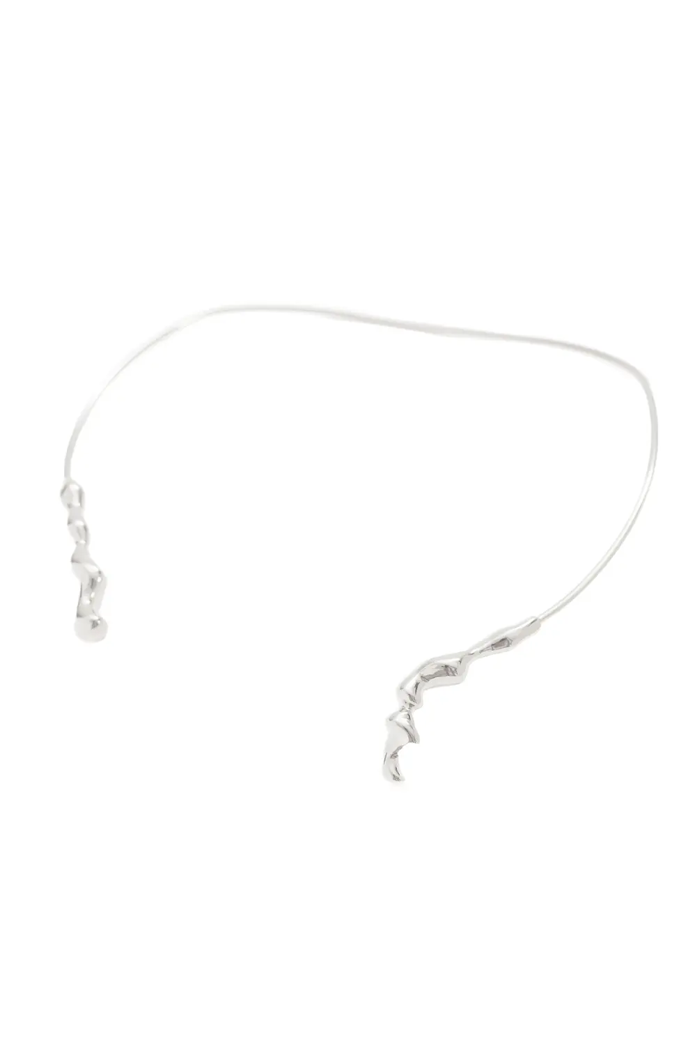 Gargantilha Oasis com Banho em Ródio Branco
