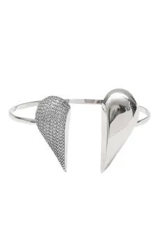 Bracelete Afeto com Banho em Ródio Branco
