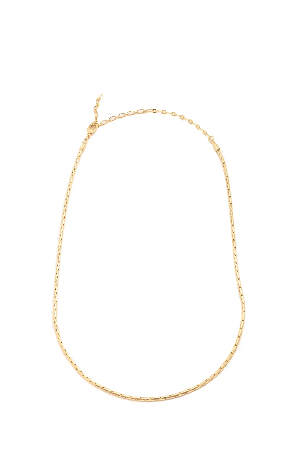 Choker Desenhada com Banho em Ouro 18k