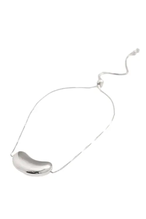 Pulseira P Conceito com Banho em Ródio Branco