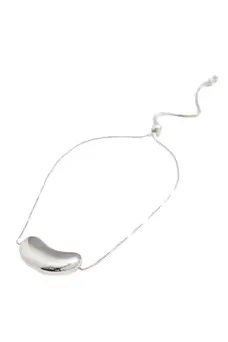 Pulseira P Conceito com Banho em Ródio Branco