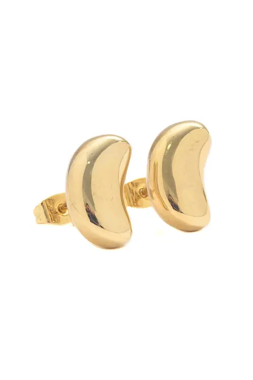 Brinco Mini Conceito com Banho em Ouro 18k