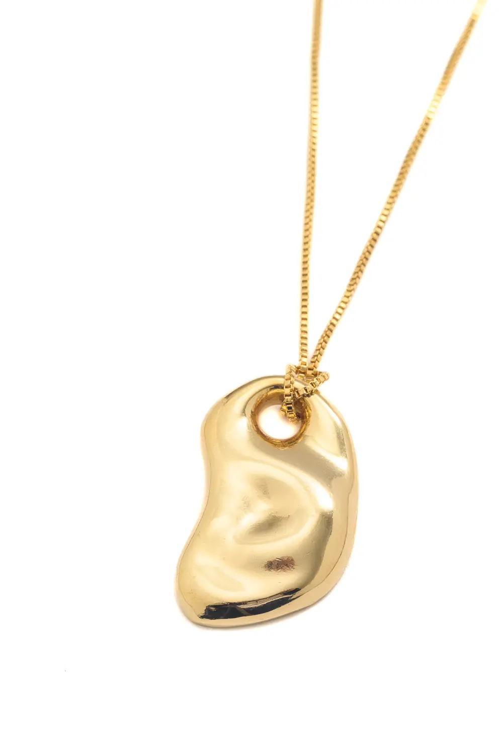 Colar G Organic com Banho em Ouro 18k