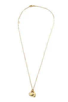Colar P Organic com Banho em Ouro 18k