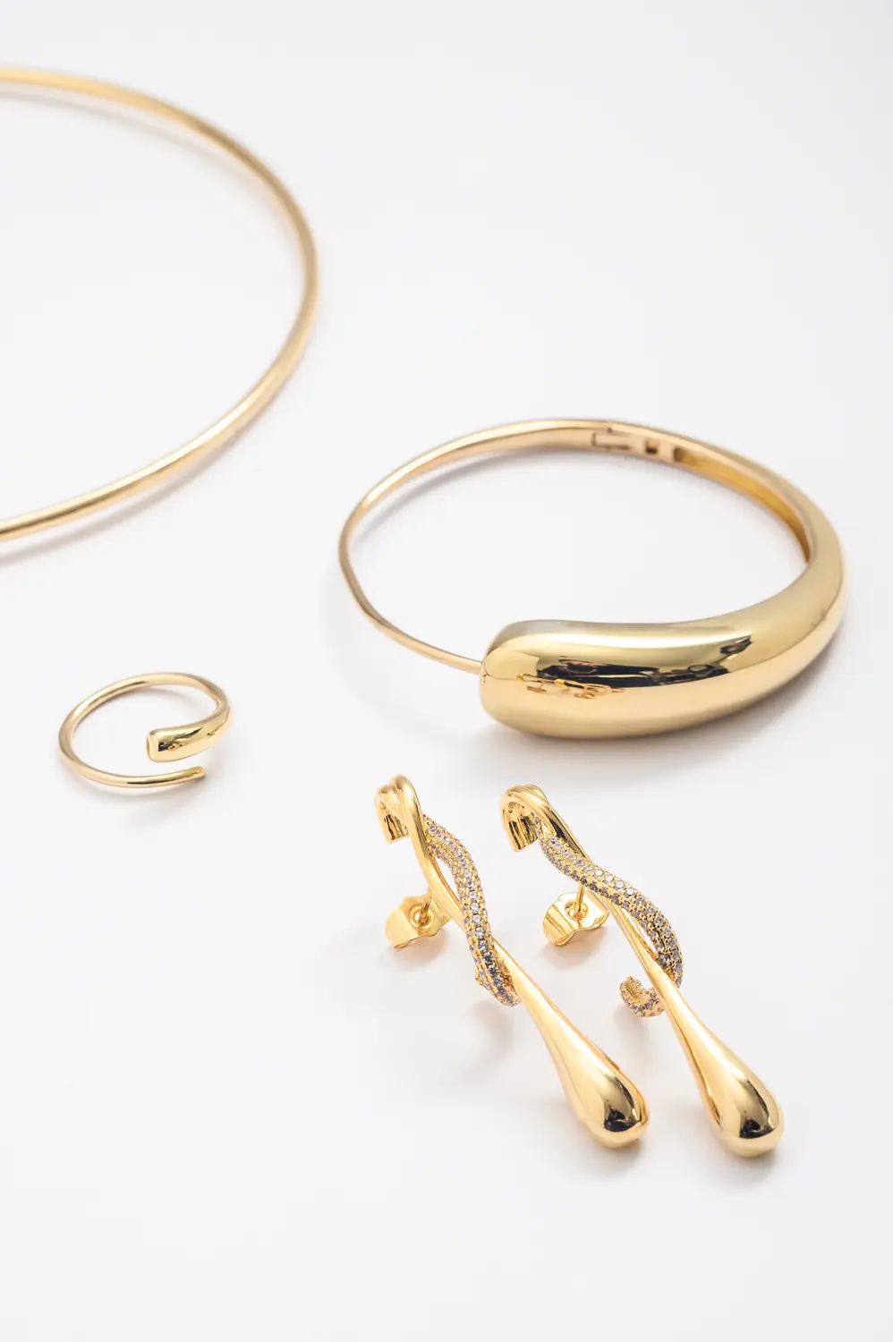 Brinco Conceito com Banho em Ouro 18k