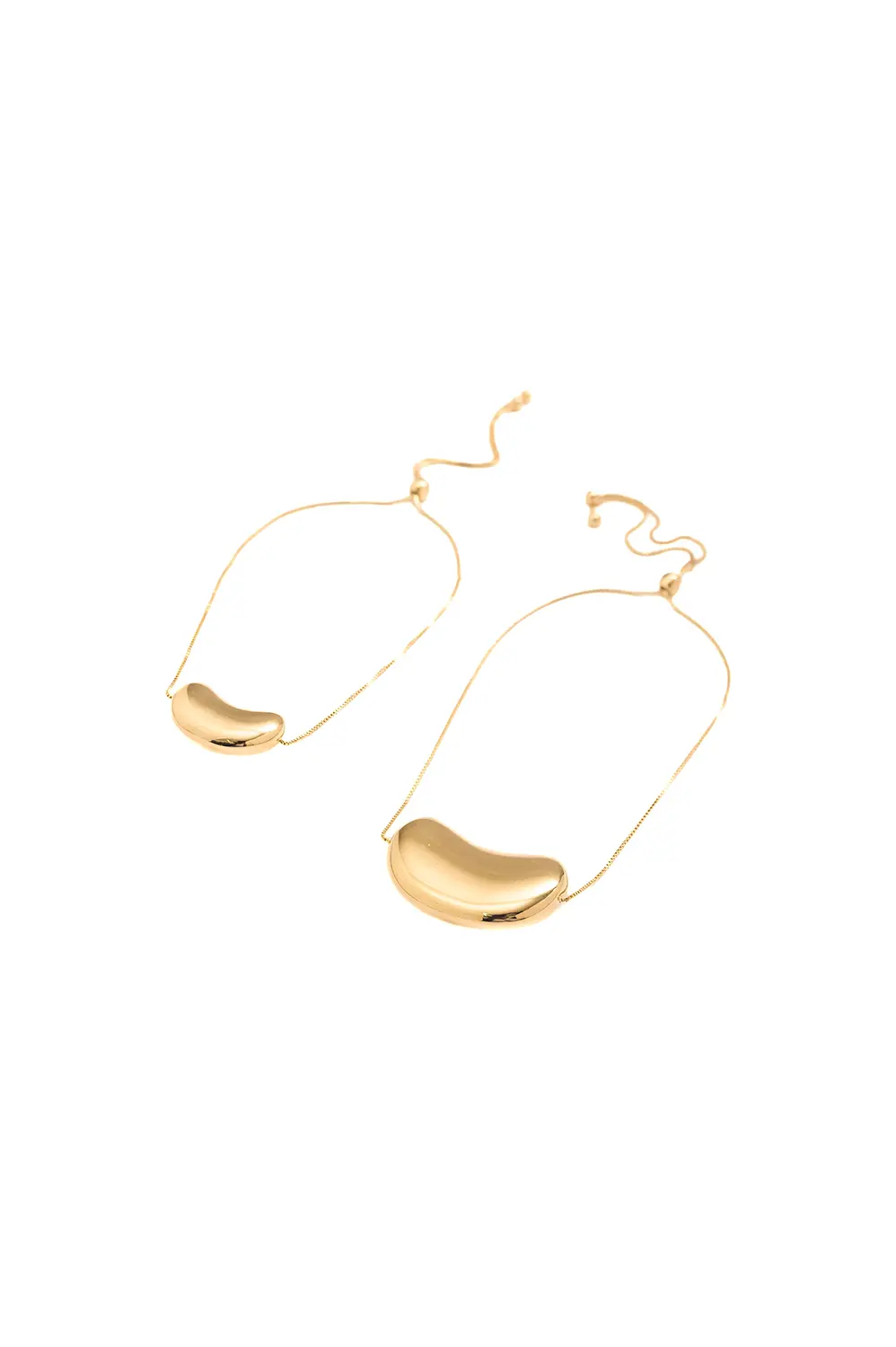Kit Pulseiras P e M Conceito com Banho em Ouro 18k