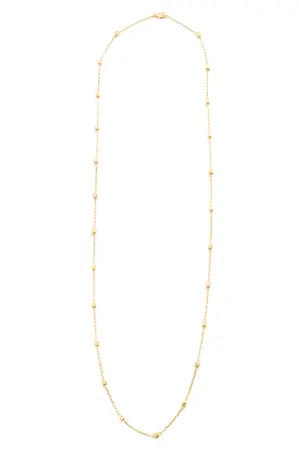 Colar Quadradinho com Banho em Ouro 18k