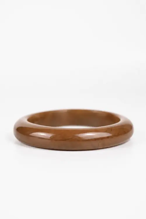Bracelete Mini Mocha de Resina