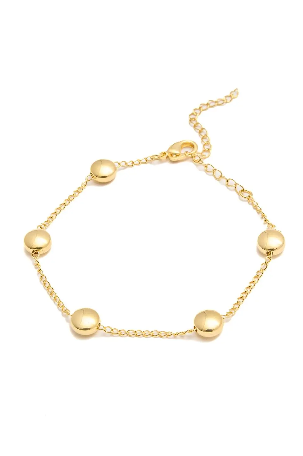 Pulseira Tacha com Banho em Ouro 18k