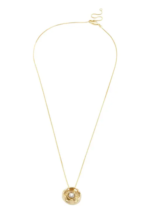 Colar Encaixe Dois Banhos | Ouro 18k e Ródio Branco