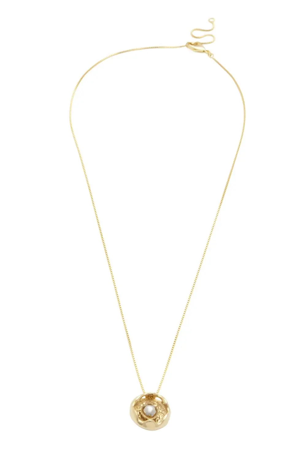 Colar Encaixe Dois Banhos | Ouro 18k e Ródio Branco
