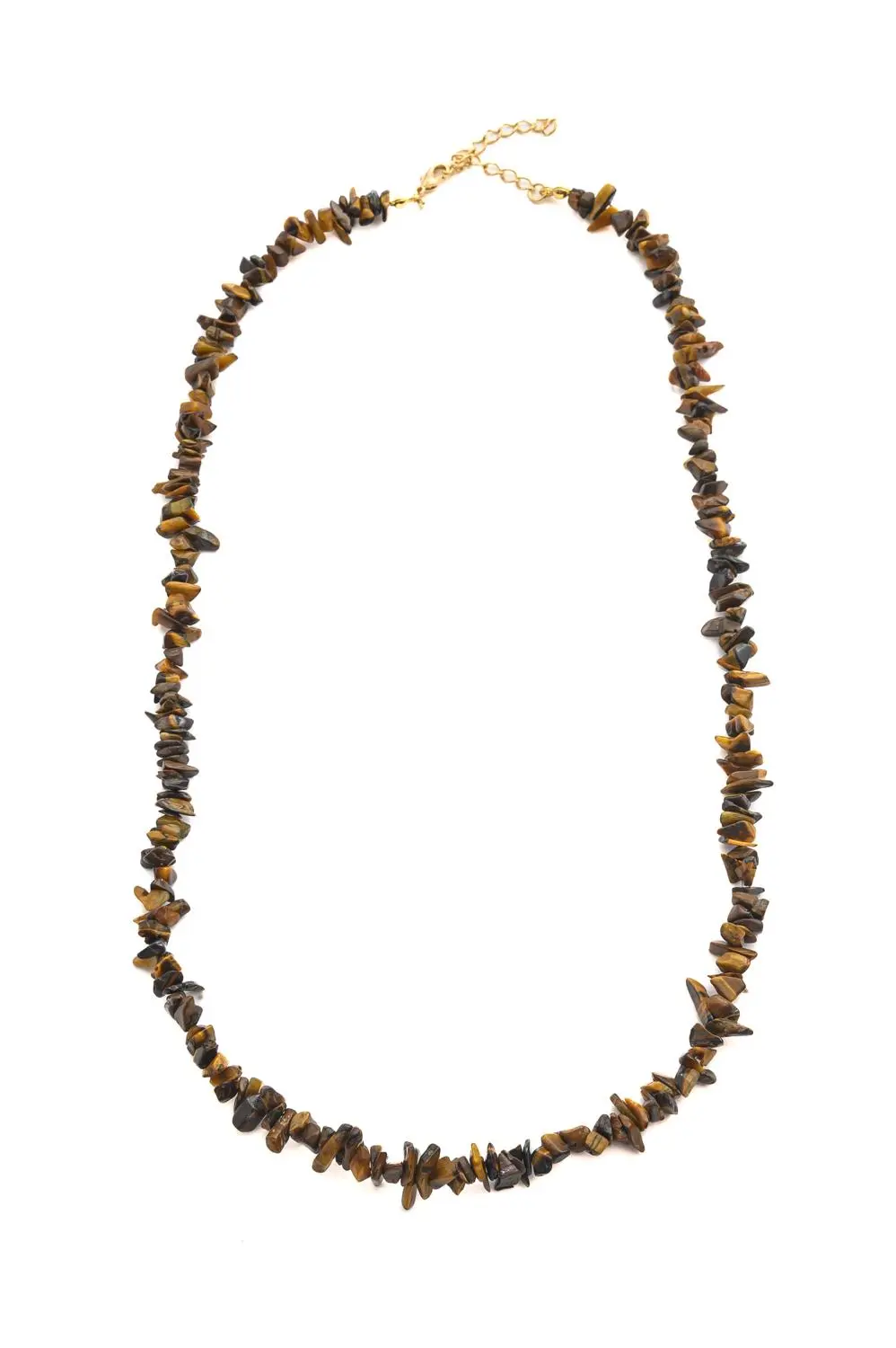 Colar Cascalho com Banho em Ouro 18k