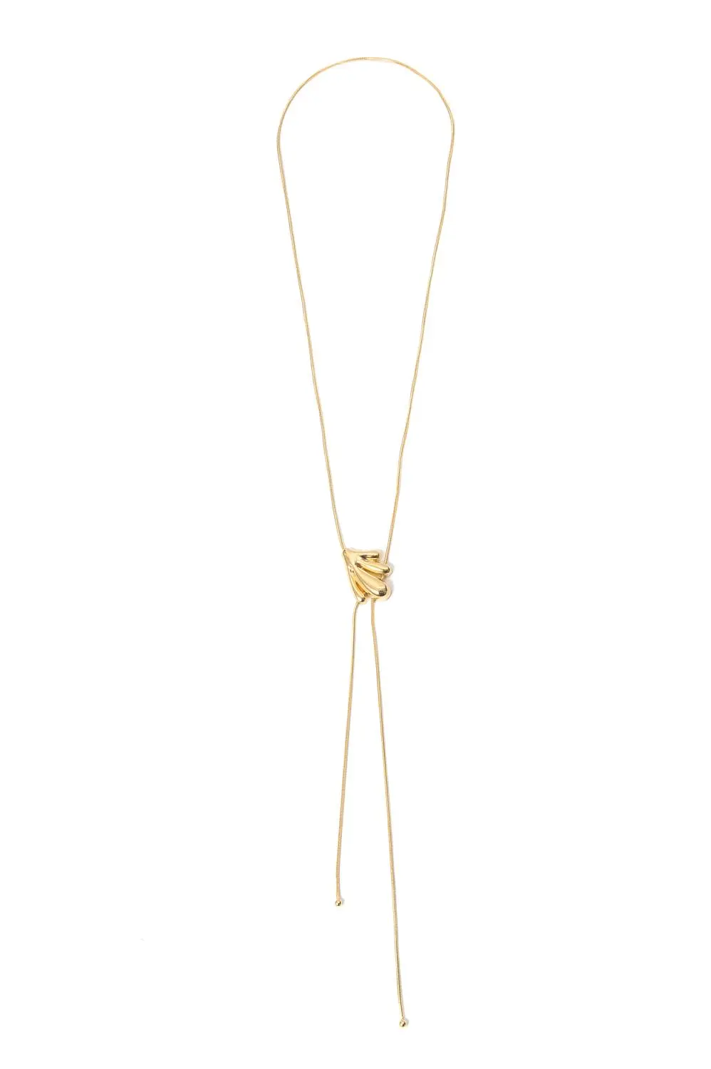 Colar Gravatinha Comunike com Banho em Ouro 18k