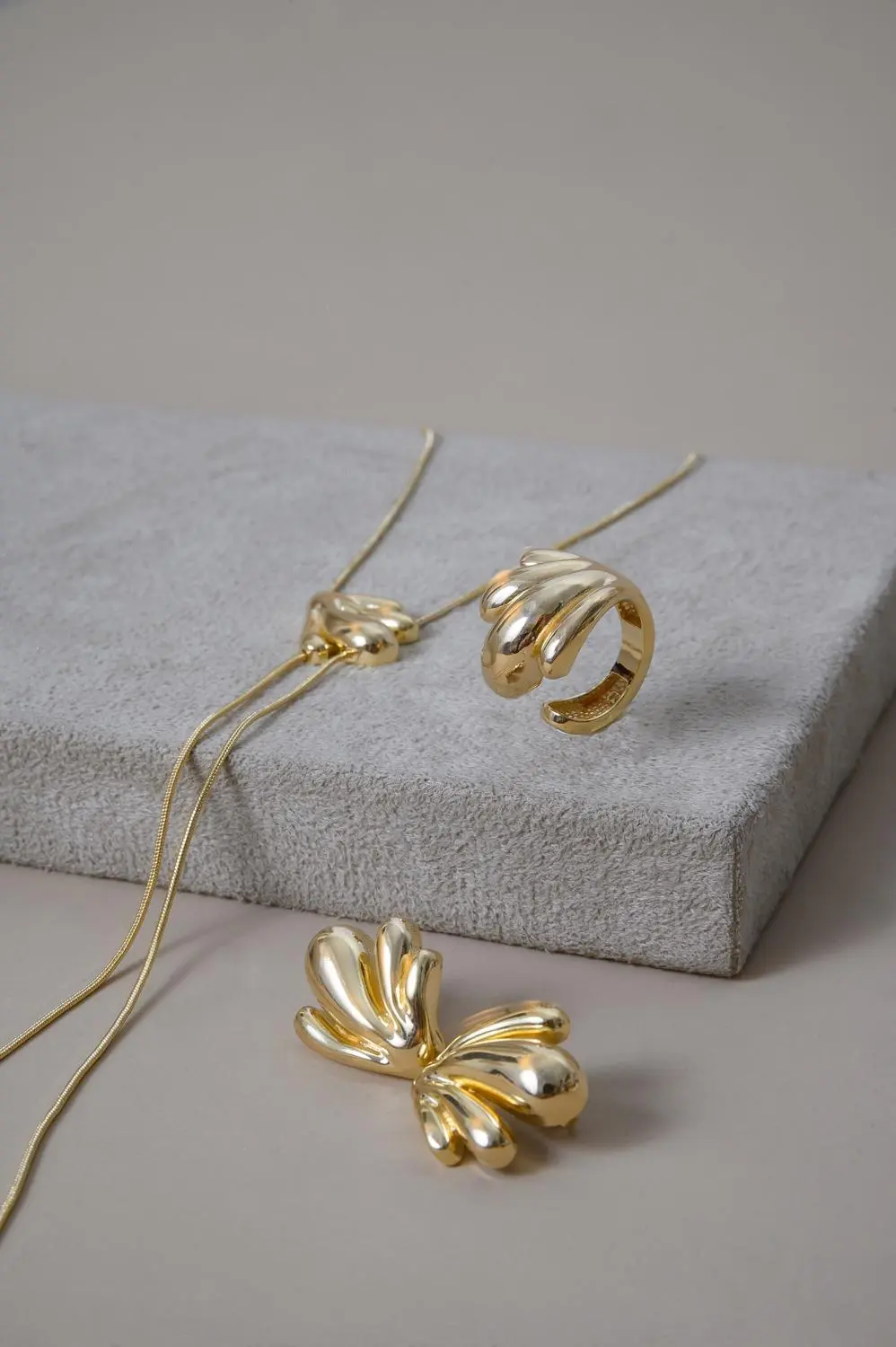 Anel Comunike com Banho em Ouro 18k