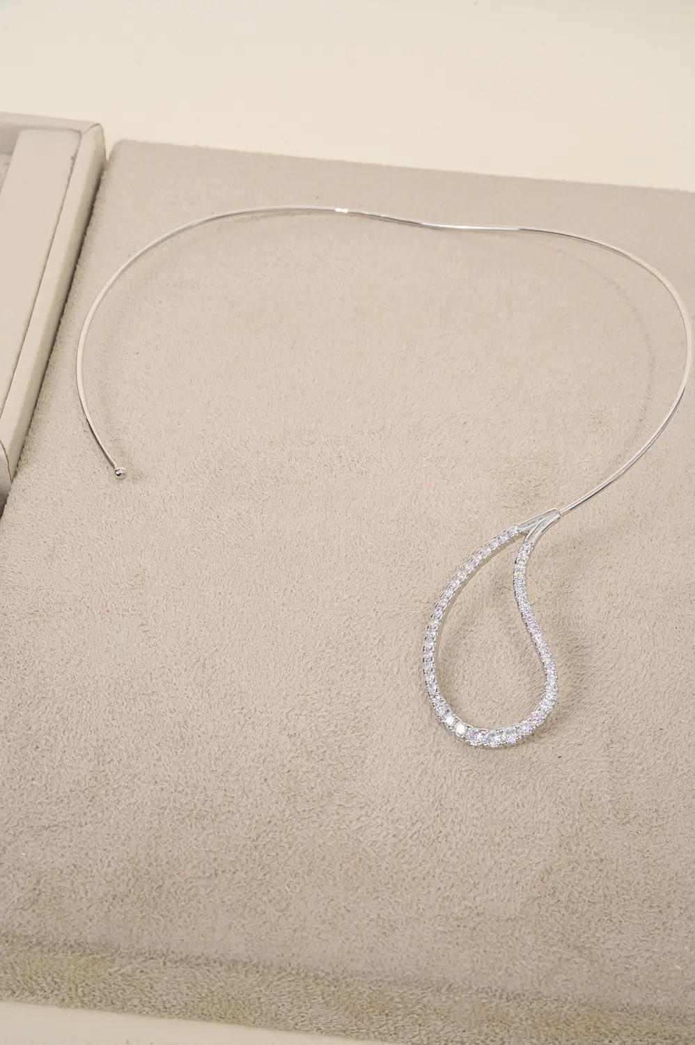 Combo Autoral Sintonia Cravejado em Ródio Branco