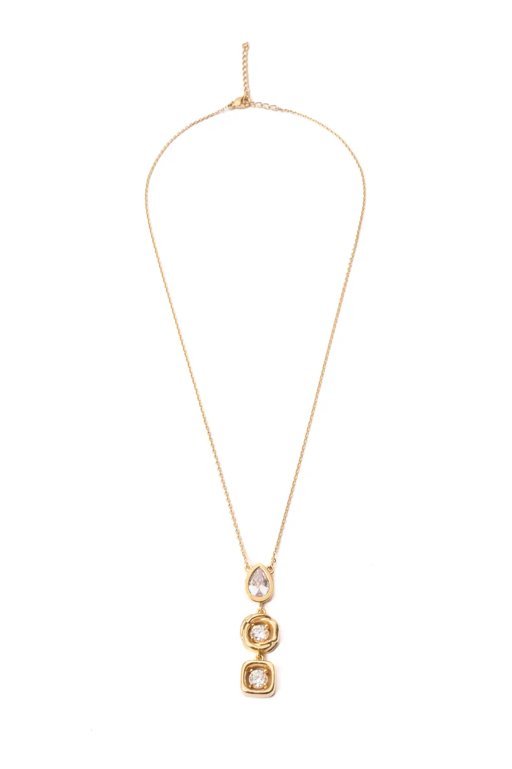 Colar Triplo Conecta com Banho em Ouro 18k