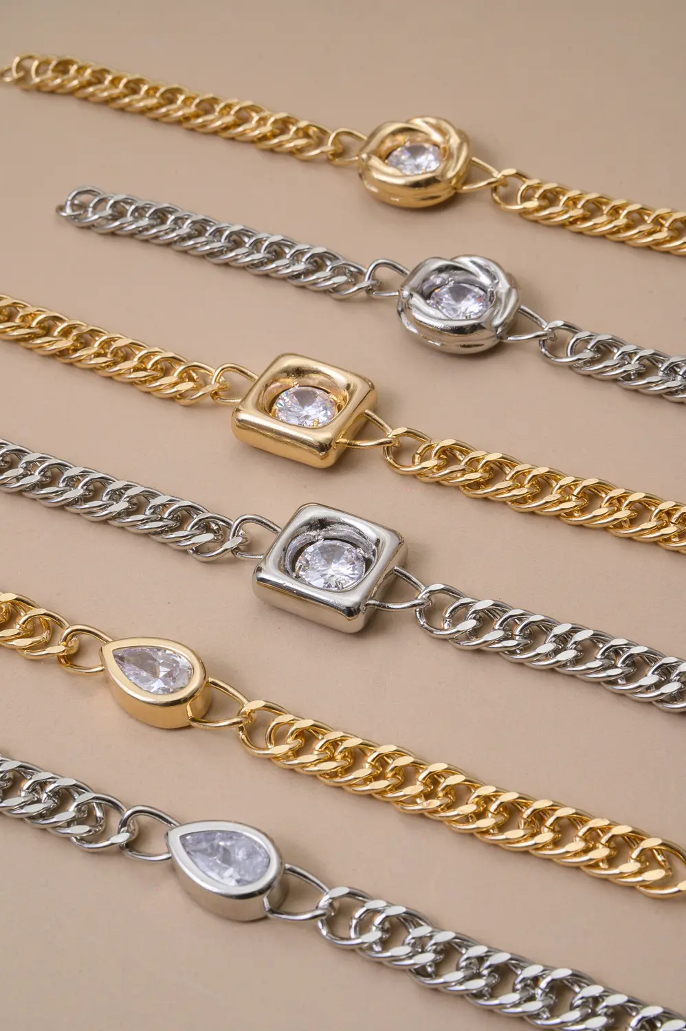 Pulseira Gota Conecta com Banho em Ouro 18k