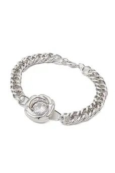 Pulseira Conecta com Banho em Ródio Branco