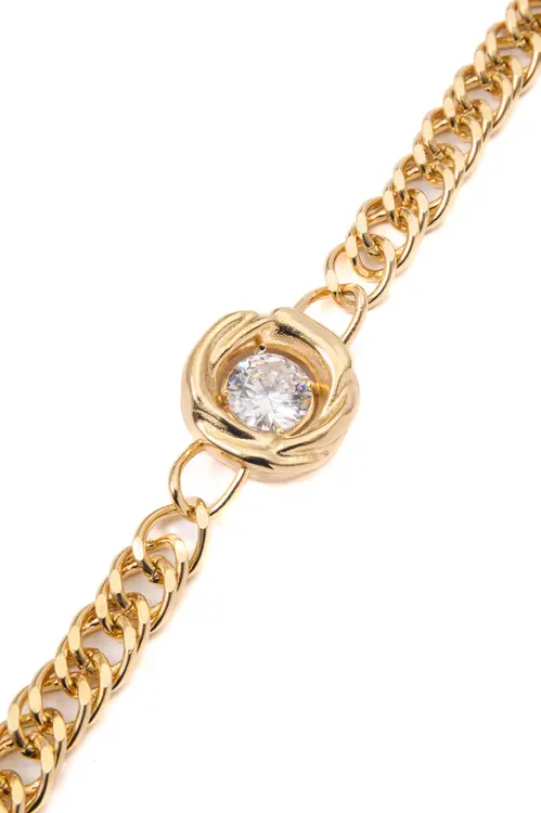 Pulseira Conecta com Banho em Ouro 18k