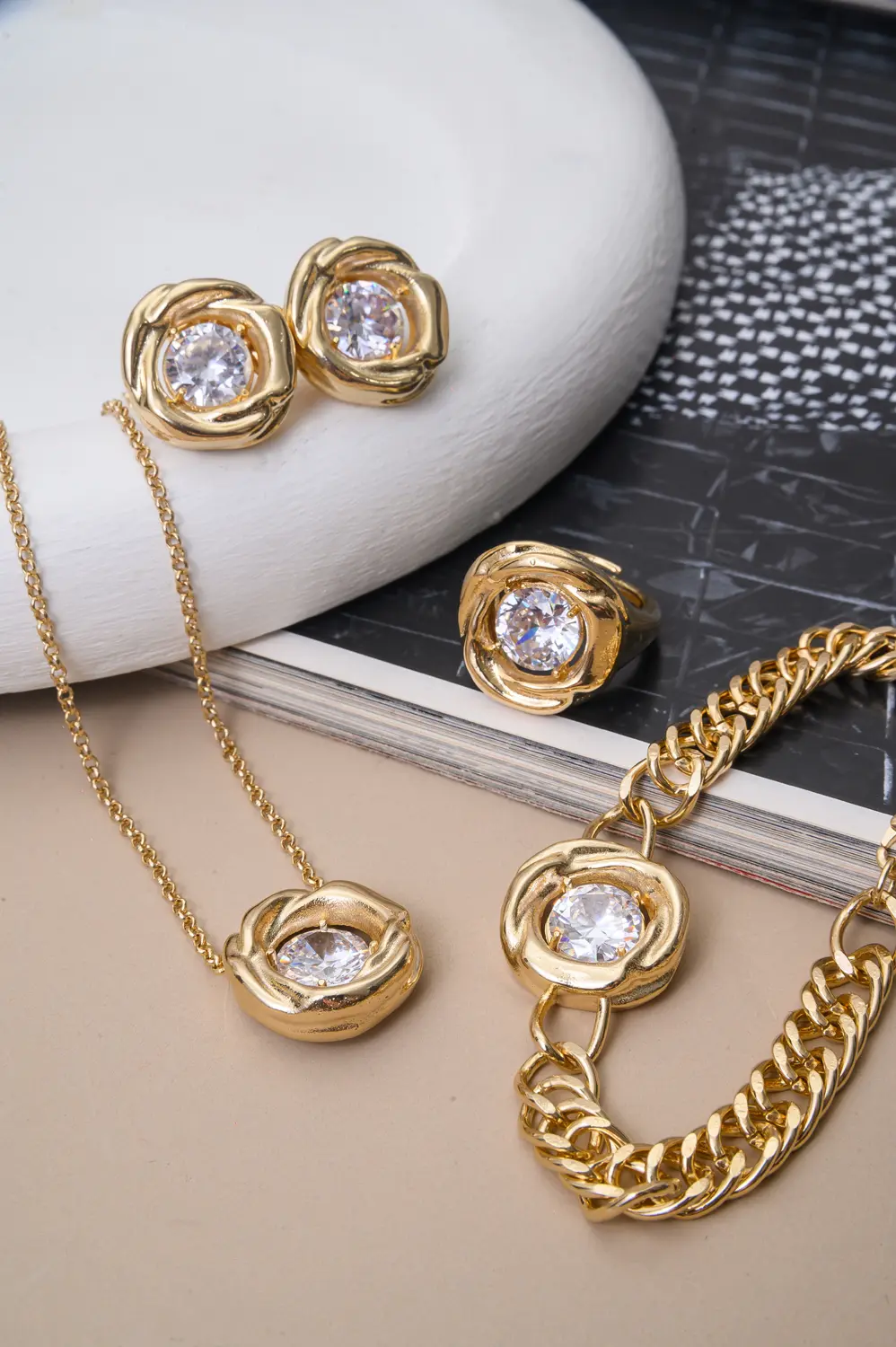 Pulseira Conecta com Banho em Ouro 18k