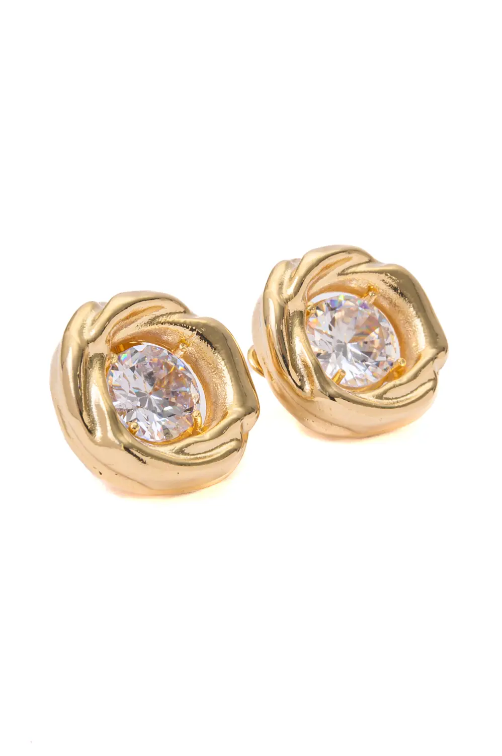 Brinco Conecta com Banho em Ouro 18k
