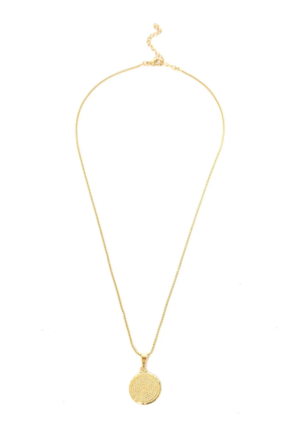 Colar Oração Pai Nosso com Banho em Ouro 18k