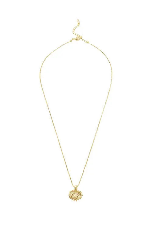 Colar Olhinho com Banho em Ouro 18k