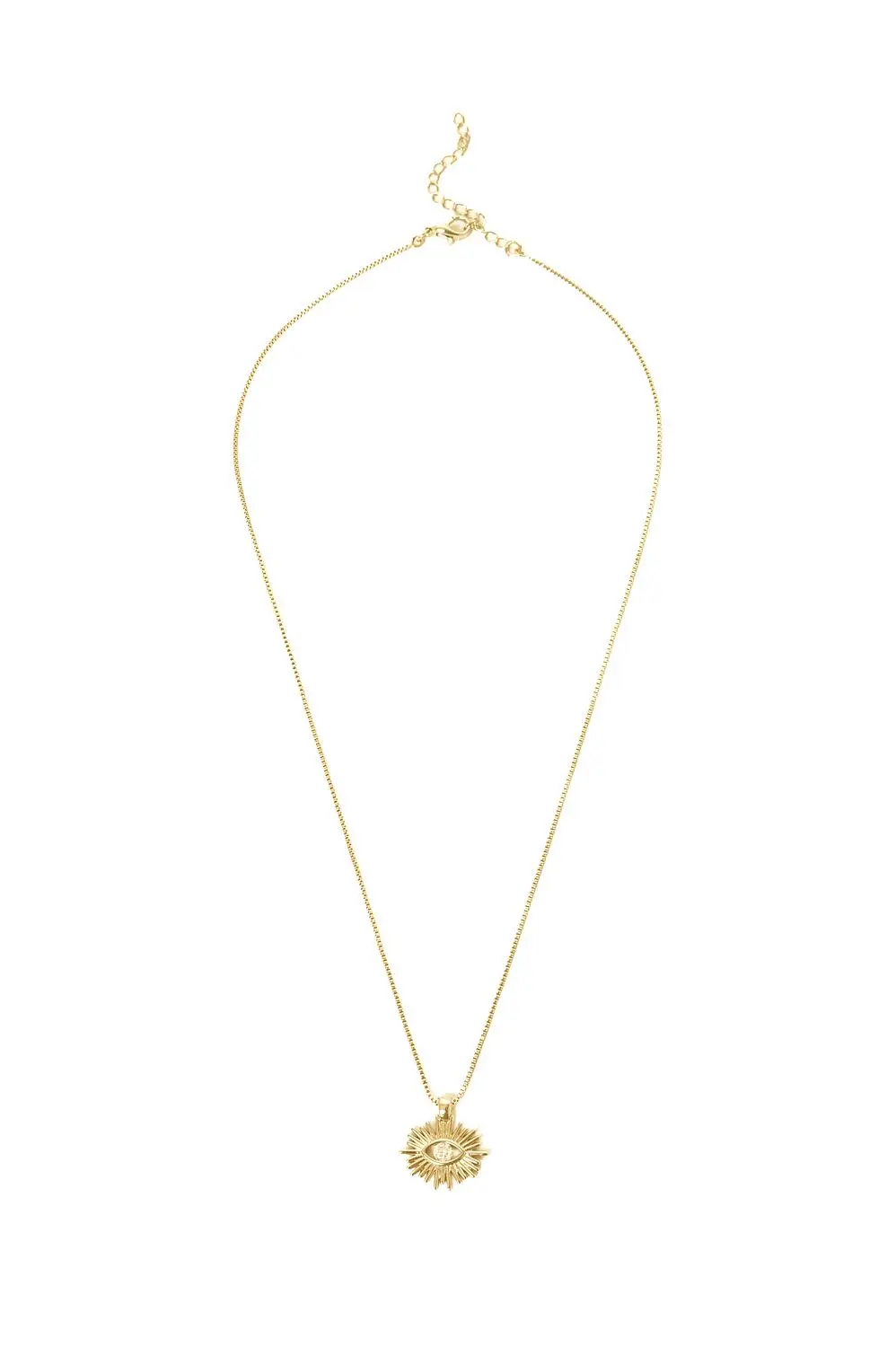 Colar Olhinho com Banho em Ouro 18k