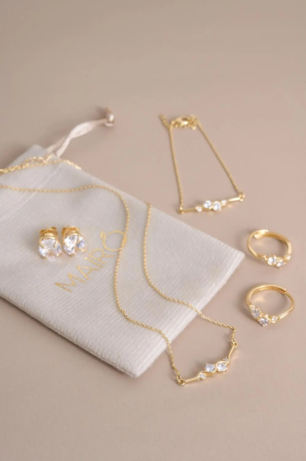 Colar Pontos de Luz com Banho em Ouro 18k
