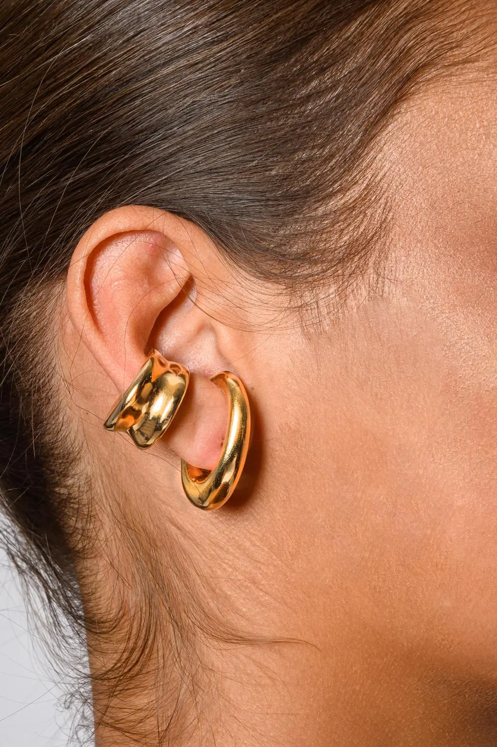 Piercing Fake Eletroformação com Banho em Ouro 18k