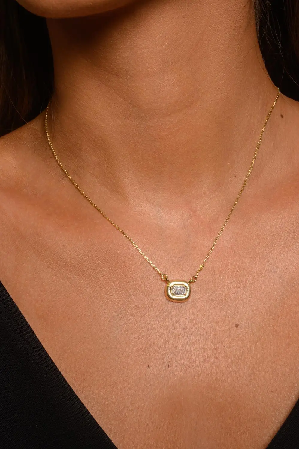 Colar Mini Conceito com Banho em Ouro 18k