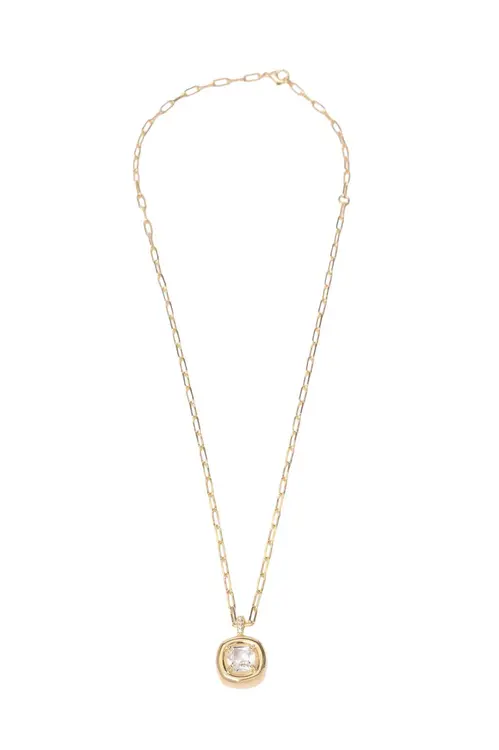 Colar Contemporâneo com Banho em Ouro 18k