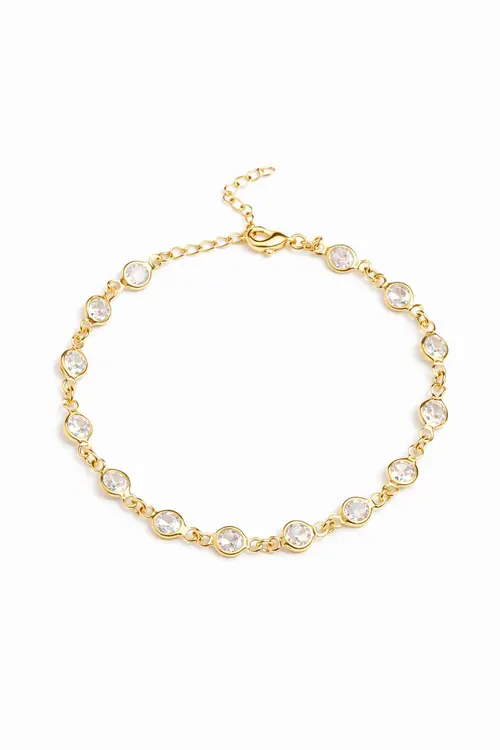 Pulseira Esferas com Banho em Ouro 18k