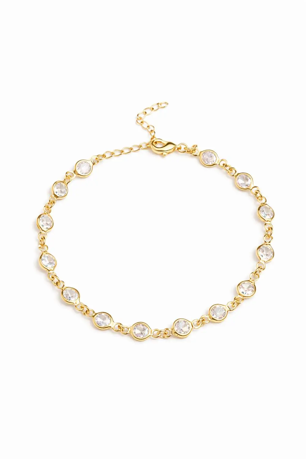 Pulseira Esferas com Banho em Ouro 18k