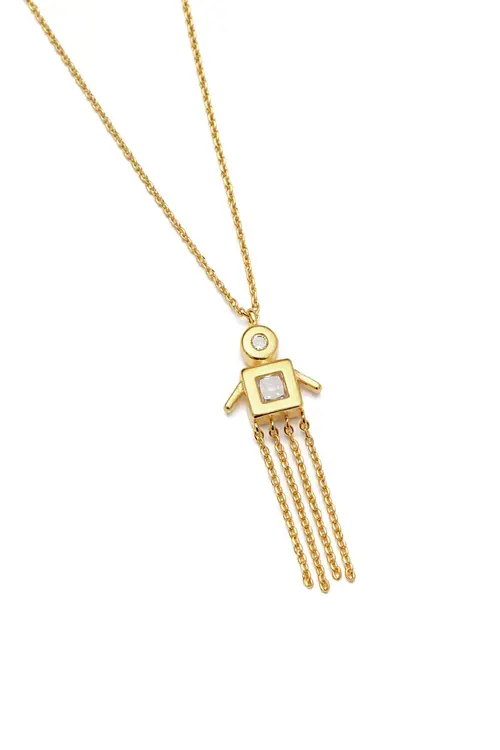 Colar Menino Delicado com Banho em Ouro 18k
