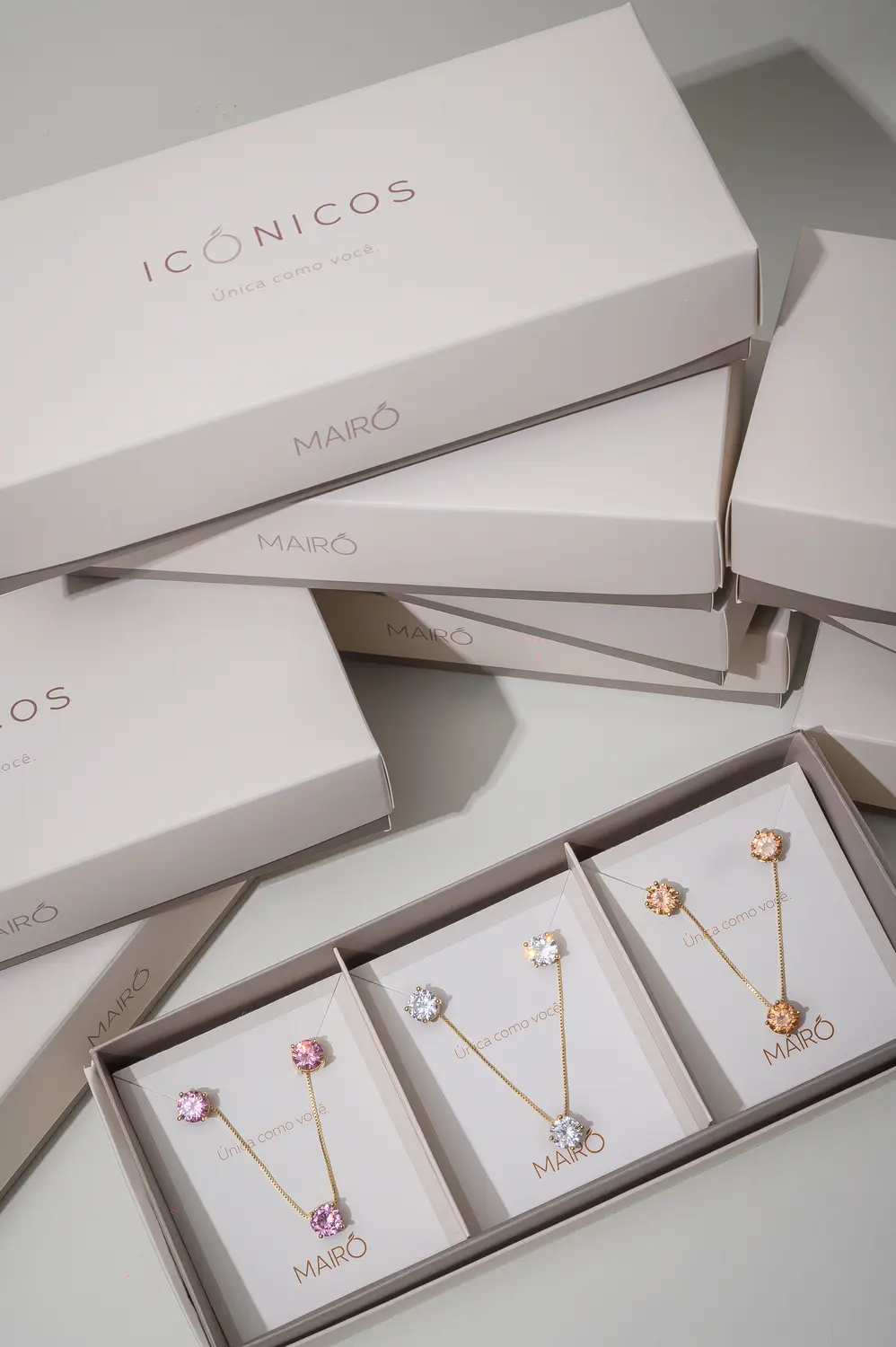 Kit Ponto de Luz Icônicos Mairó em Ouro 18k