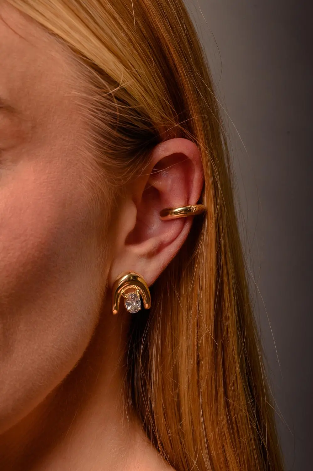 Piercing Fake Básico com Banho em Ouro 18k