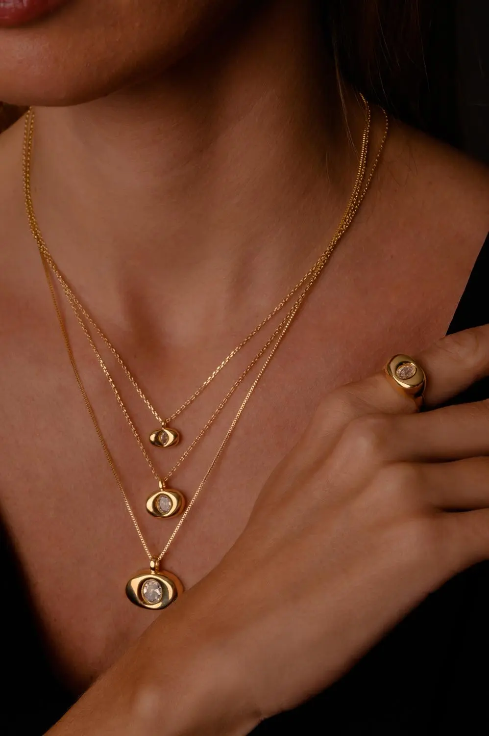 Colar P Urban com Banho em Ouro 18k