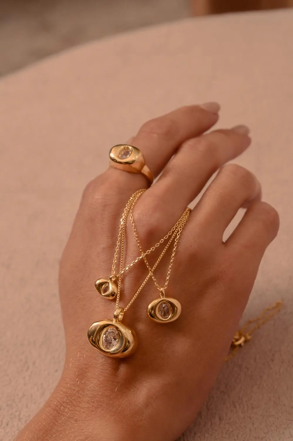 Colar G Urban com Banho em Ouro 18k