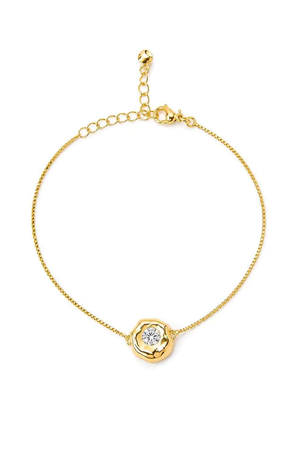 Pulseira Organic com Banho em Ouro 18k