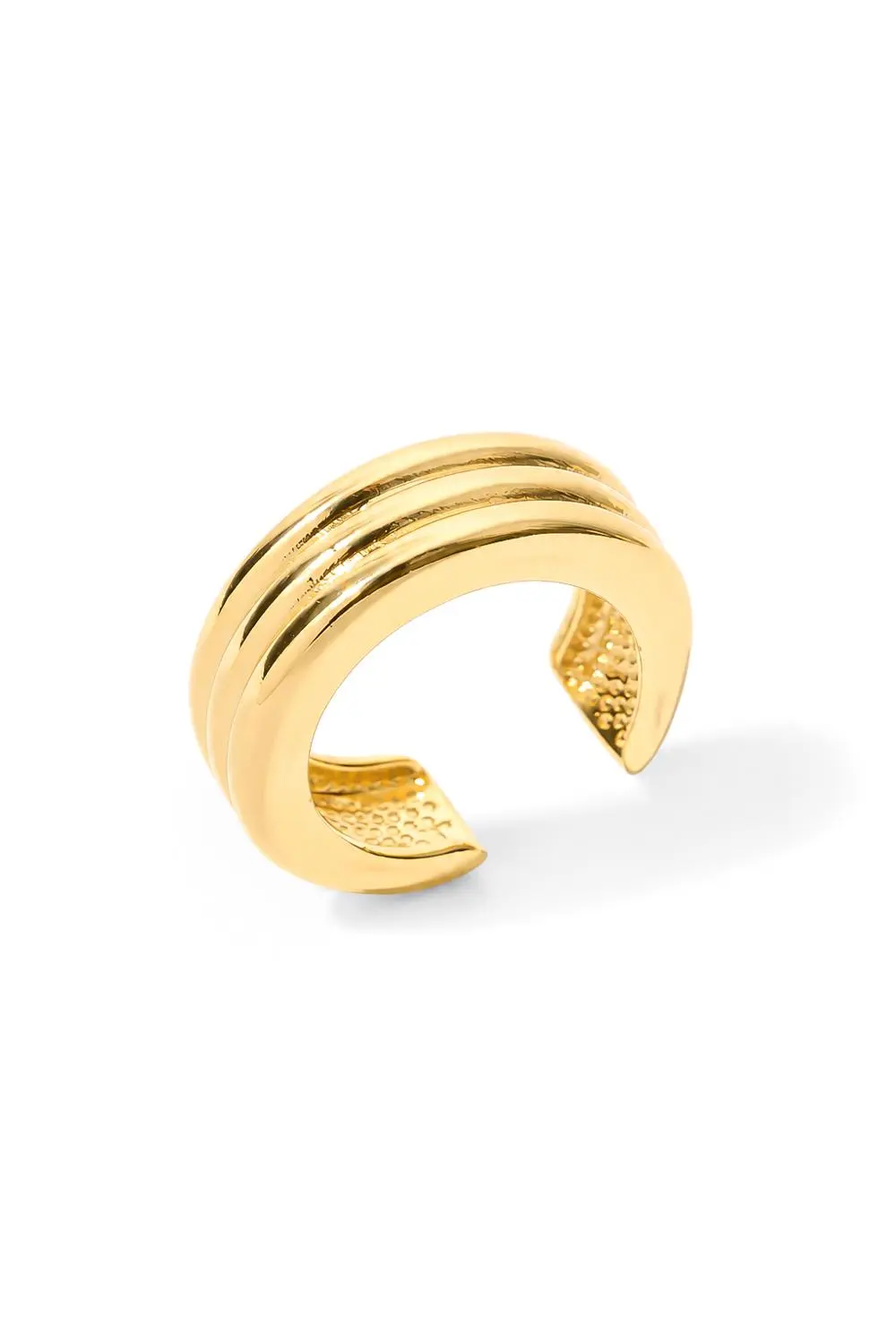 Piercing Fake Liso com Banho em Ouro 18k