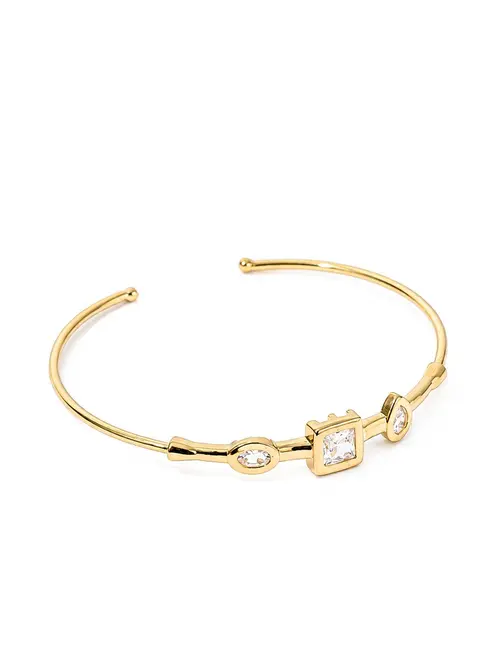 Bracelete Presença com Banho em Ouro 18k