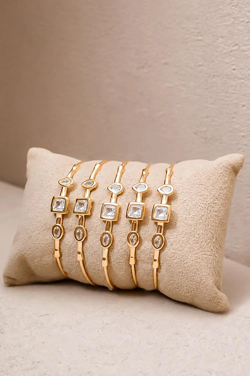 Bracelete Presença com Banho em Ouro 18k