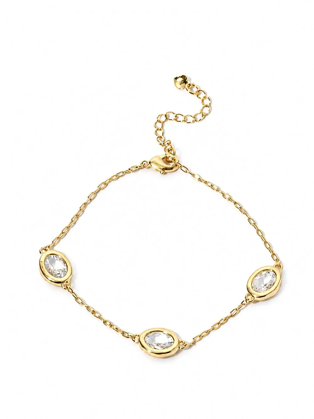 Pulseira Presença com Banho em Ouro 18k